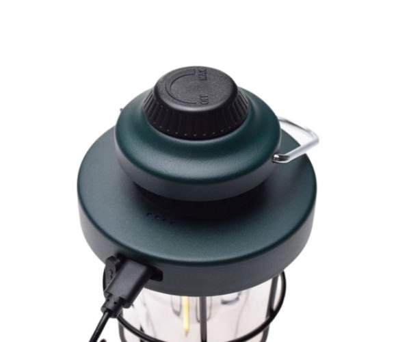 Lampa retro camping zielona | AA25471D - zdjęcie 3