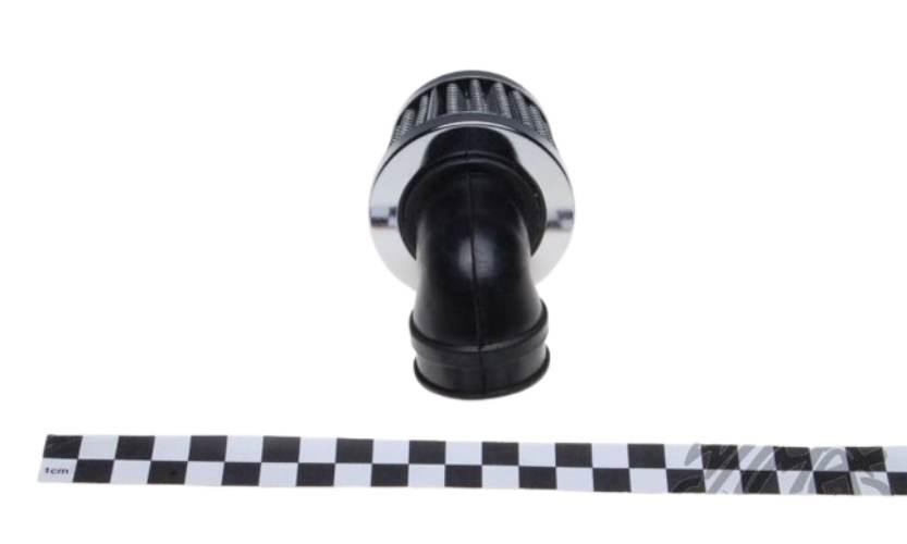 Filtr powietrza 38 mm stożkowy 90' chrom - zdjęcie 3