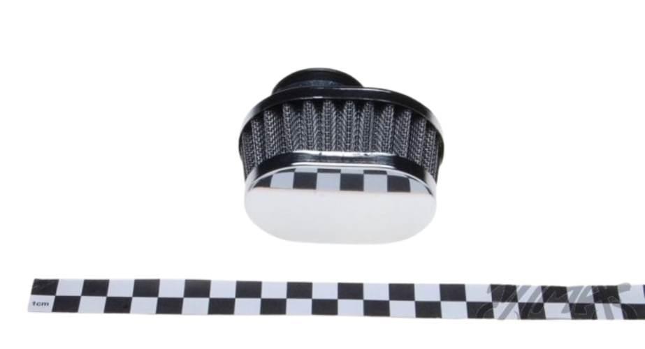 Filtr powietrza 30 mm owal niski chrom | AF24130 - zdjęcie 2