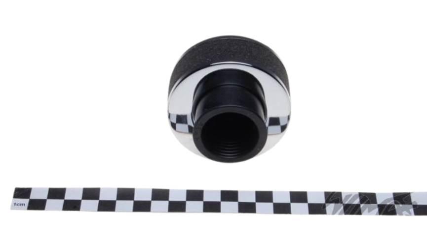 Filtr powietrza 60 mm walec gąbka chrom | AF31160 - zdjęcie 3