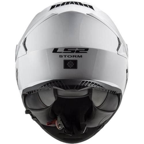 Kask ls2 ff800 storm ii solid white xs 06 - zdjęcie 2