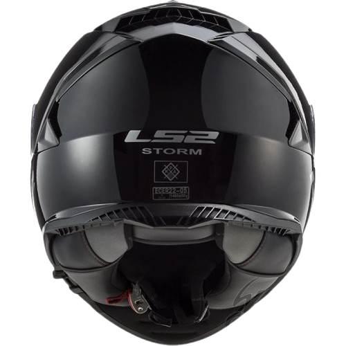 Kask ls2 ff800 storm ii solid black-06 s - zdjęcie 2