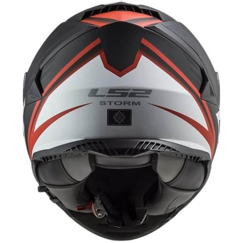 Kask ls2 ff800 storm ii nerve mBlack red l 06 - zdjęcie 2
