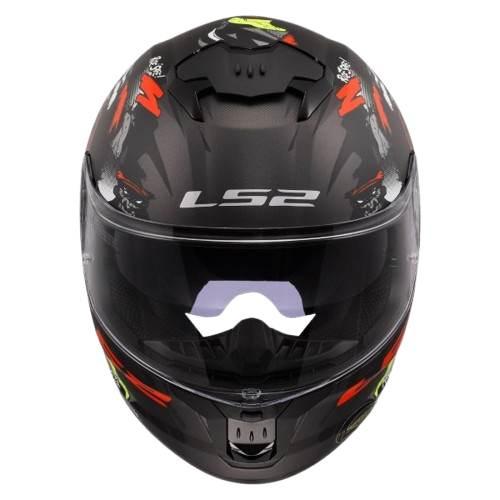 Kask ls2 ff808 stream ii angry monkey b.red-06 s - zdjęcie 2