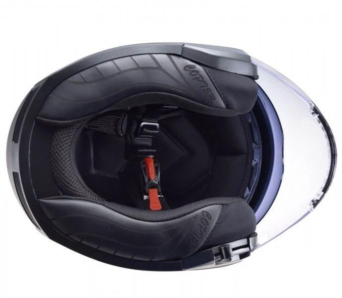 Kask ls2 of600 copter ii gloss white-06 xxl - zdjęcie 2