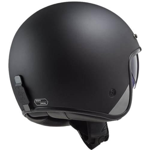 Kask ls2 of601 bob ii solid matt black-06 l - zdjęcie 2