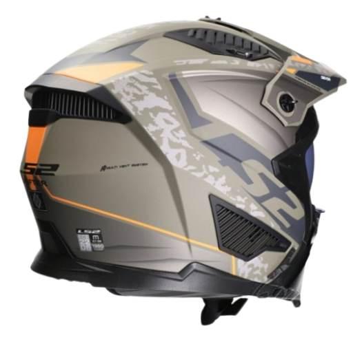 Kask ls2 of606 drifter devor matt sand-06 m - zdjęcie 2