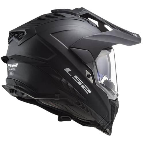 Kask ls2 mx701 explorer solid matt black-06 s - zdjęcie 2
