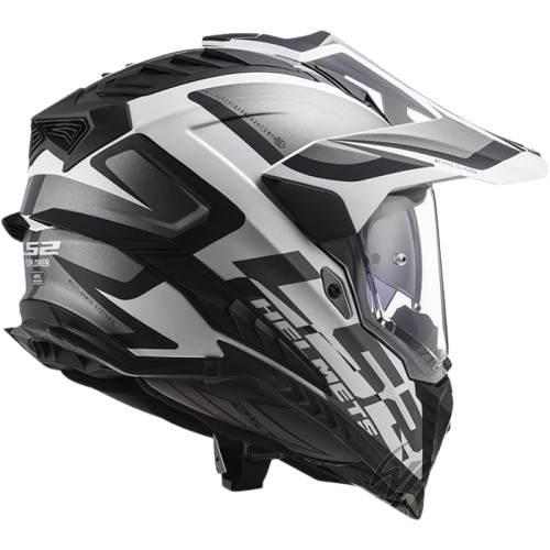 Kask ls2 mx701 explorer alter mBlack white-06 l - zdjęcie 2