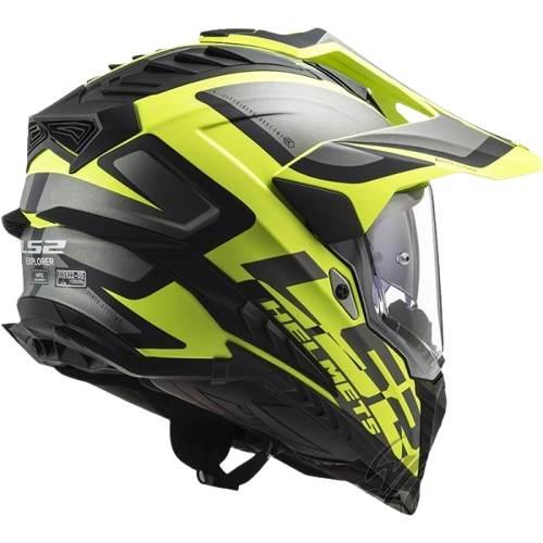 Kask ls2 mx701 explorer alter matt black h-06 s - zdjęcie 2