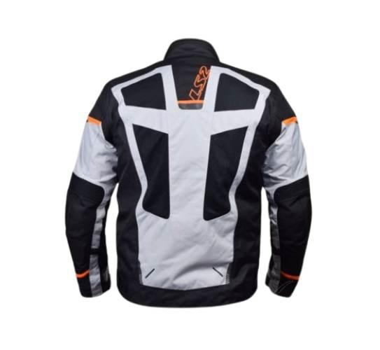 Kurtka ls2 scout man black grey orange l - zdjęcie 2