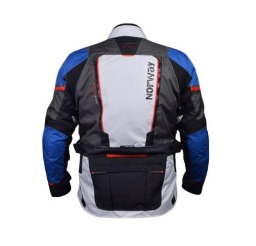 Kurtka ls2 norway man blue black grey red 5xl - zdjęcie 2