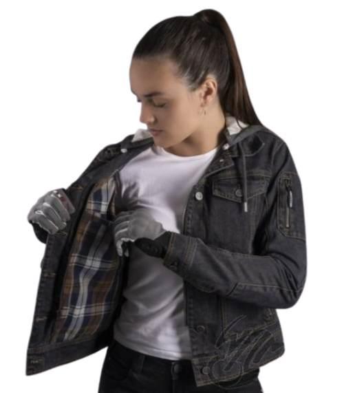 Kurtka ls2 oaky lady black l | AK64170C00125 - zdjęcie 2