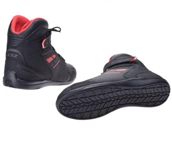 Buty ls2 garra man black red 44 | AK71030T013244 - zdjęcie 2