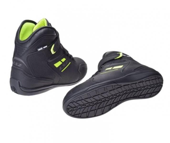 Buty ls2 garra lady wp black h-v yellow 39 - zdjęcie 2