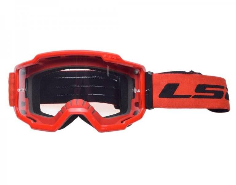 Gogle ls2 charger czerwone clear visor | AK7202001032 - zdjęcie 2