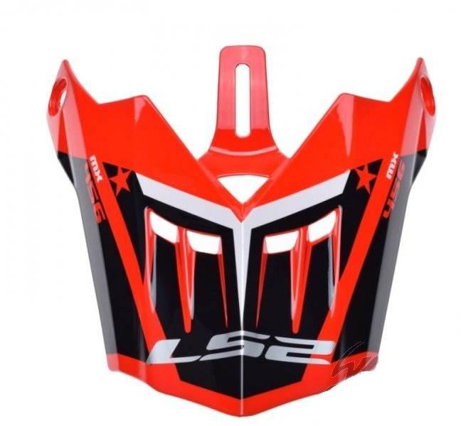 Daszek kasku mx456 rallie red | AK8001245666 - zdjęcie 2