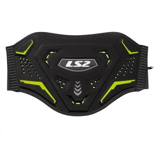 Pas nerkowy ls2 czarno żółty 3xl-5xl | AK820648KBT04 - zdjęcie 2
