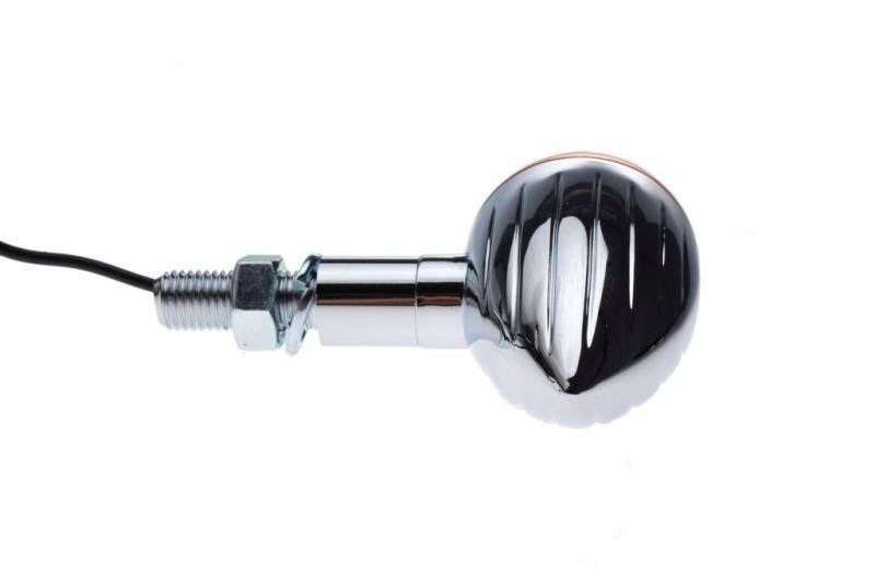 Kierunkowskaz chrom łezka wytłoczenia | AL00781 - zdjęcie 3