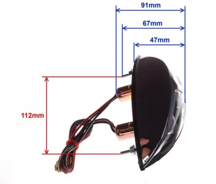 Lampa tył sopel biały klosz | AL00891 - zdjęcie 2