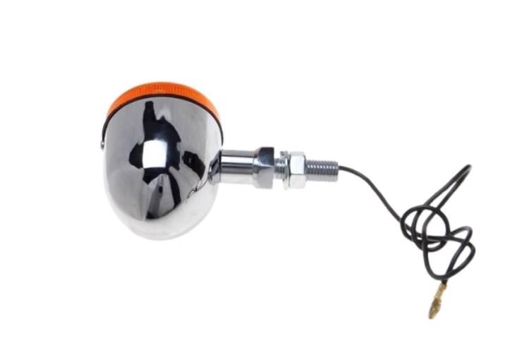 Kierunkowskaz chrom bullet wspornik krótki 10mm - zdjęcie 4