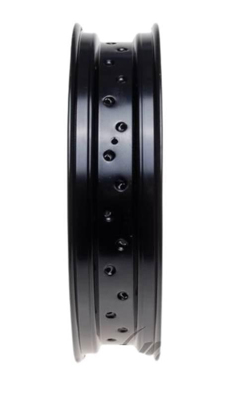 Obręcz koła 17x3,50 36 szprych aluminium czarna - zdjęcie 2