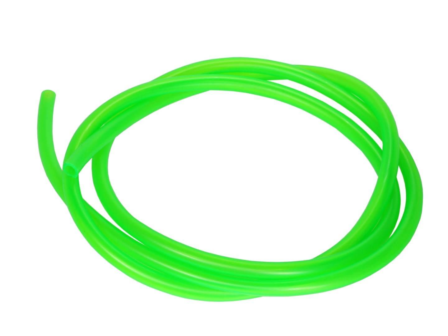 Przewód paliwa śr.5mm zielony 1 metr | ROY05349