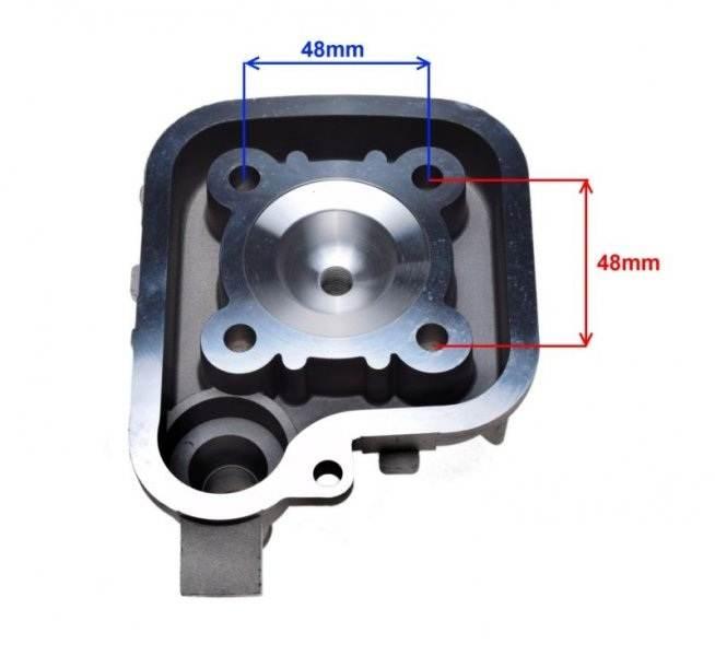 Głowica cylindra do peugeot ludix woda 47mm - zdjęcie 2