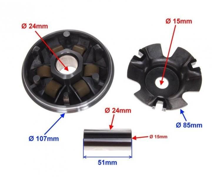 Wariator 4t gy6-125 | AY51525 - zdjęcie 2