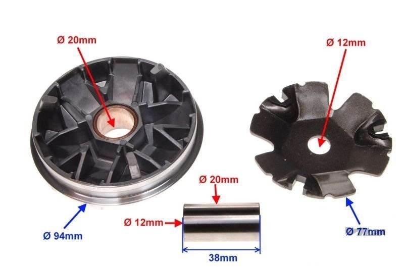Wariator do peugeot buxy | AY515364 - zdjęcie 3