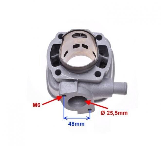 Cylinder do yamaha aprilia lc 47mm kpl ceramiczny - zdjęcie 3