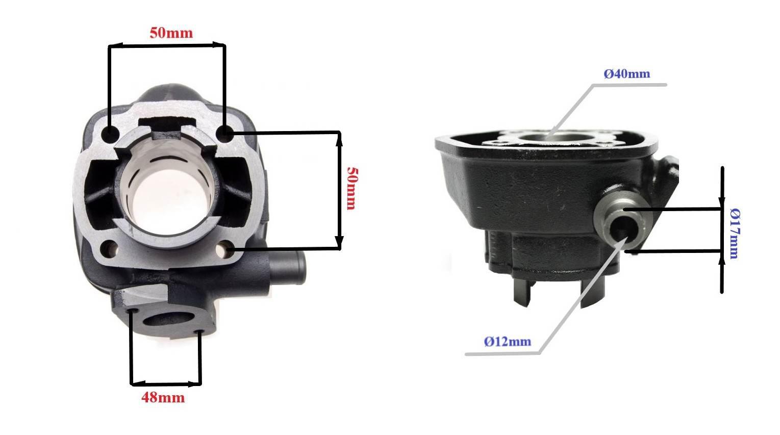 Cylinder Żeliwny Minarelli Horizontal Aprilia Sr Area Gulliver Rally Sonic