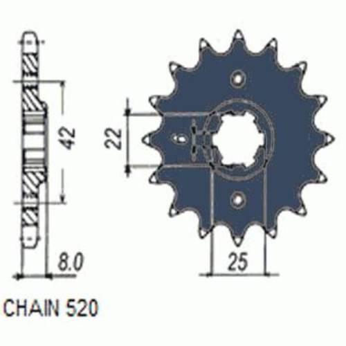 Zębatka Napędowa Sunstar Sunf320-15 | SUNF320-15