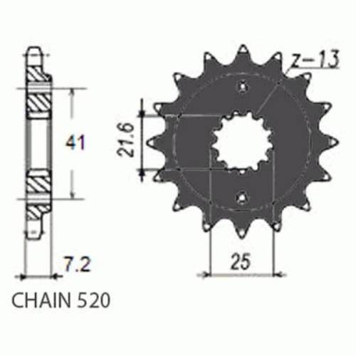 Zębatka Napędowa Sunstar Sunf396-15 | SUNF396-15