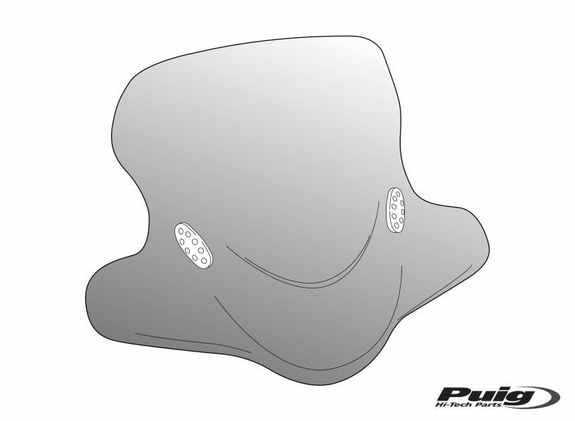 Szyba Czołowa Puig Touring Uniwersalna 620x450 - zdjęcie 2