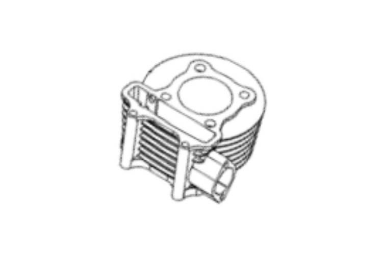 Cylinder Kymco 125 12100-Gfy6-C00 | 12100-GFY6-C00