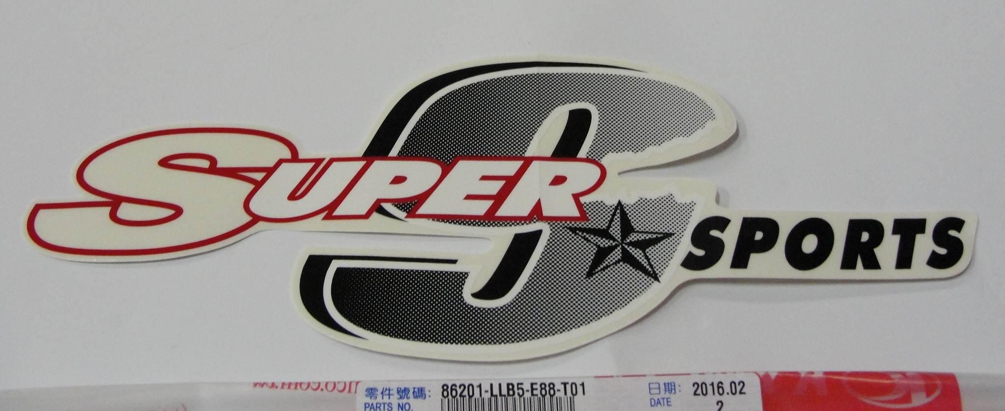 Naklejka Obudowy Boczna Super 9 Sports Kymco Super 9 - zdjęcie 2