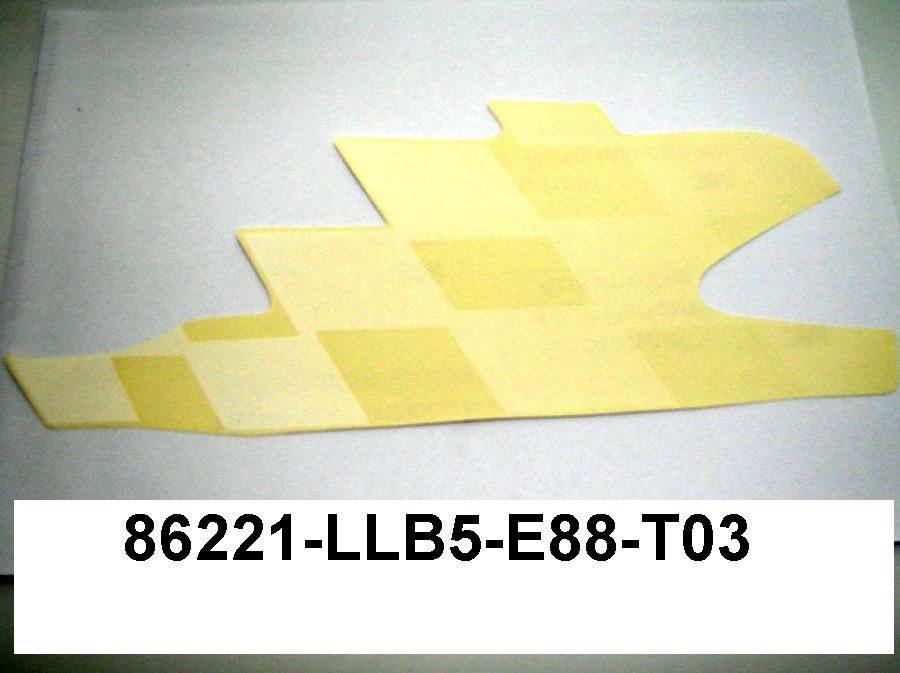 Naklejka Obudowy Prawa S9 Biały 86221-Llb5-E88-T03