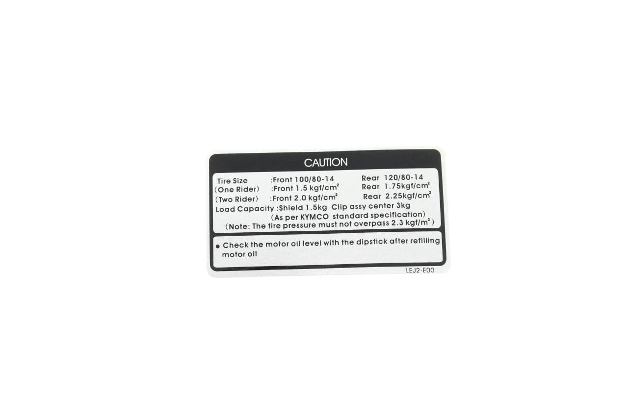 Naklejka 87505-Lej2-E00 . | 87505-LEJ2-E00