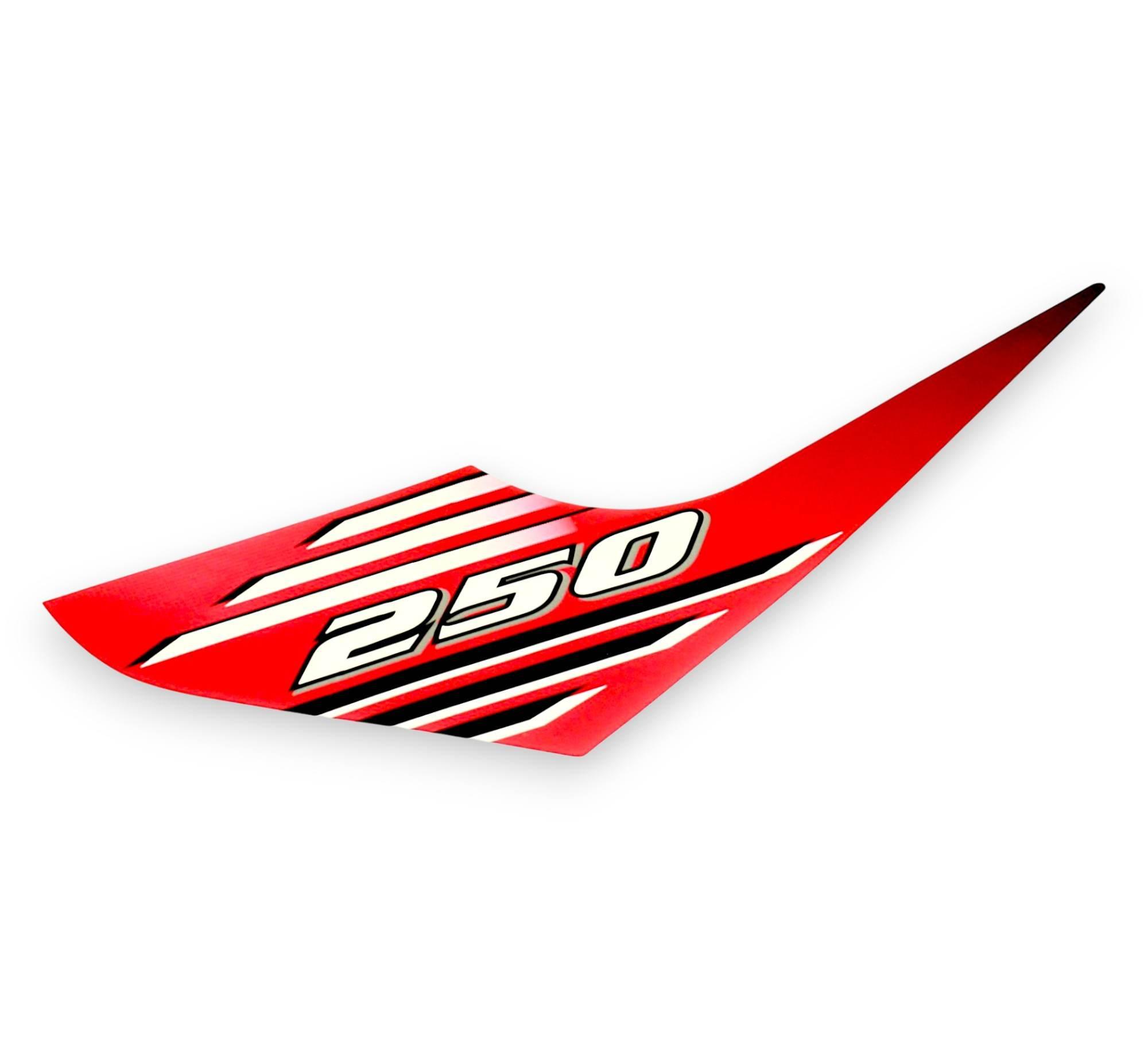 Naklejka L Rr 250 W2 86633-Ldf3-E61-T01 | 86633-LDF3-E61-T01