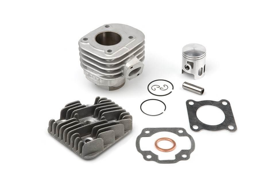 Cylinder Nicasilowy Z Głowicą Airsal T6 Minarelli Horizontal Aprilia Guliver Benelli 491 Rieju First Yamaha Jog Neos 47,6mm 2t