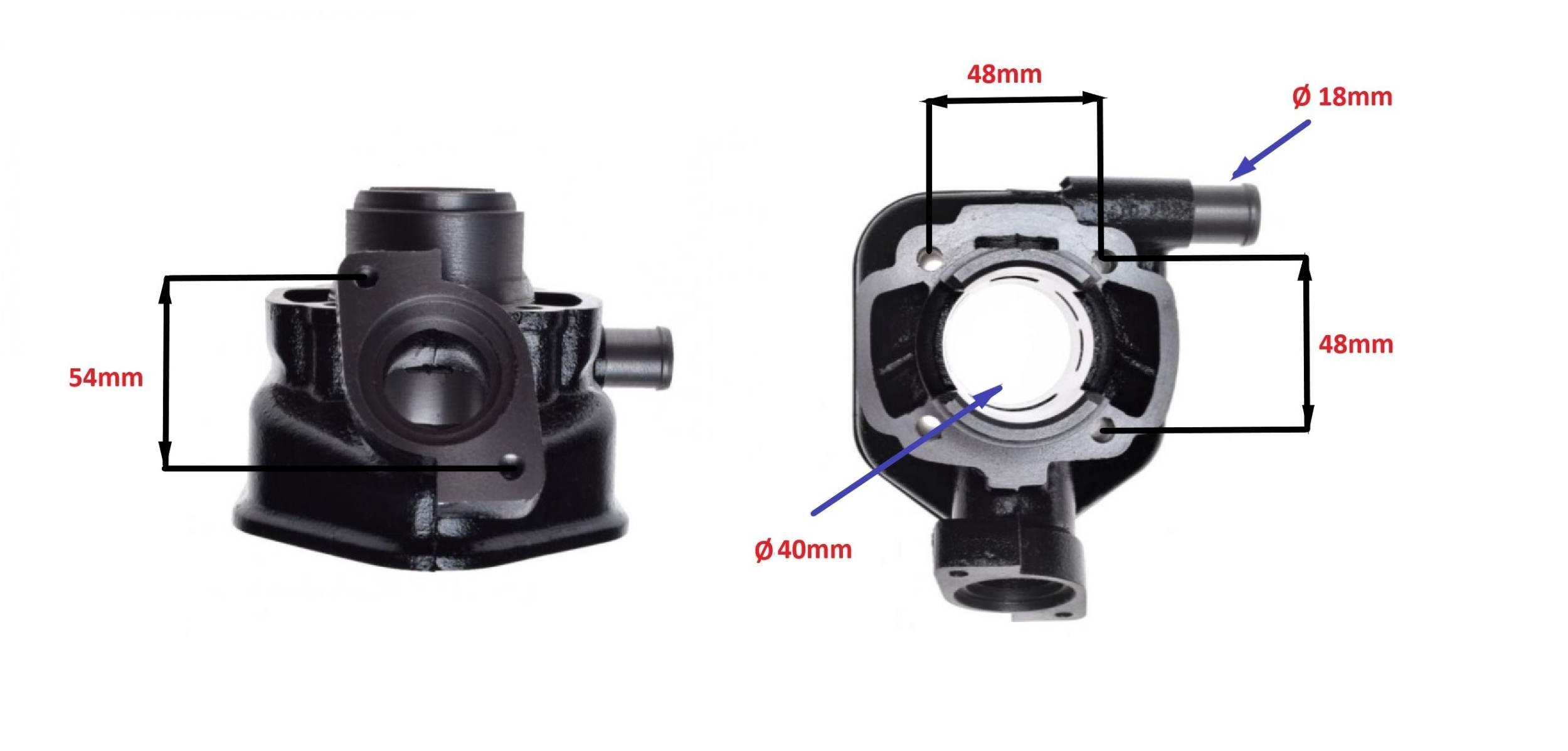 Cylinder Żeliwny Peugeot Speedfight Lc 40mm - zdjęcie 3