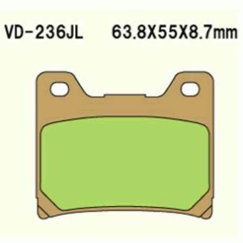 Klocki Hamulcowe Vd-236jl | VD-236JL