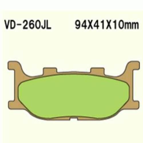 Klocki Hamulcowe Vesrah Vd-260jl Fa199hh