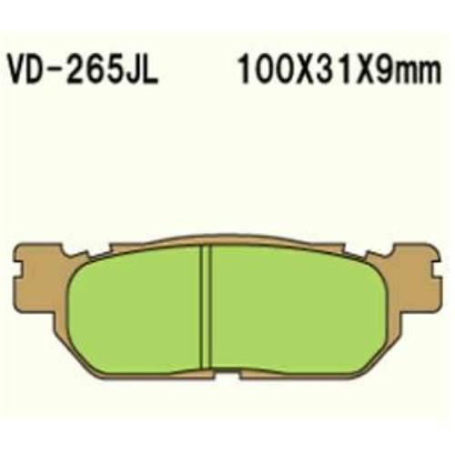 Klocki Hamulcowe Vd-265jl | VD-265JL