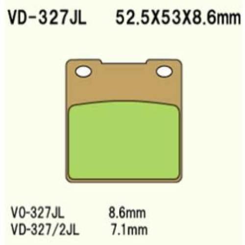 Klocki Hamulcowe Vd-327jl Fa063hh | VD-327JL