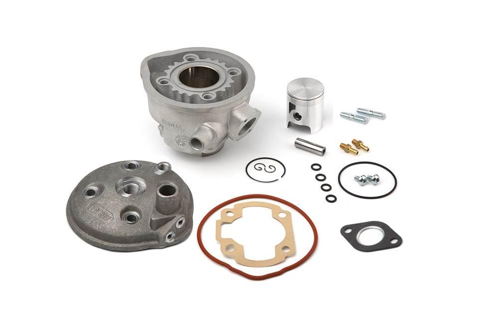 Cylinder Nicasilowy Z Głowicą Airsal Minarelli Horizontal Aprilia Guliver Benelli 491 Yamaha Aerox Jog Rieju First Mbk Nitro 40mm 2t