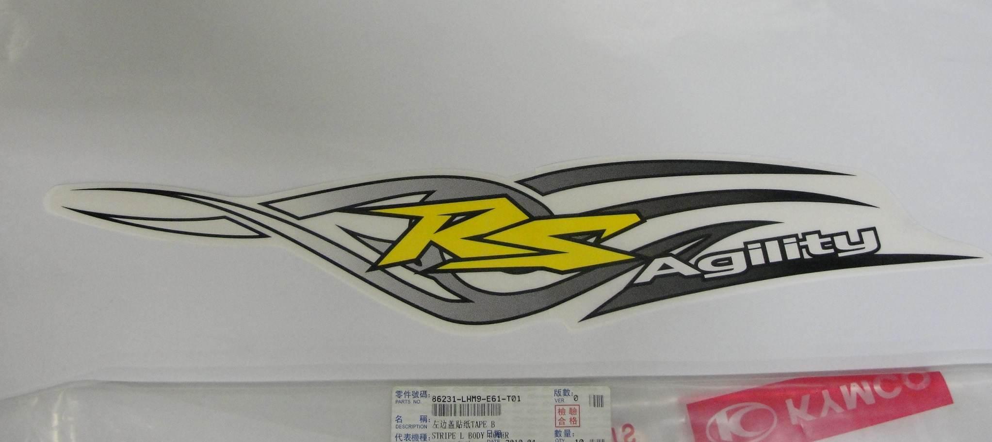 Naklejka 86231-Lhm9-E61-T01 . | 86231-LHM9-E61-T01