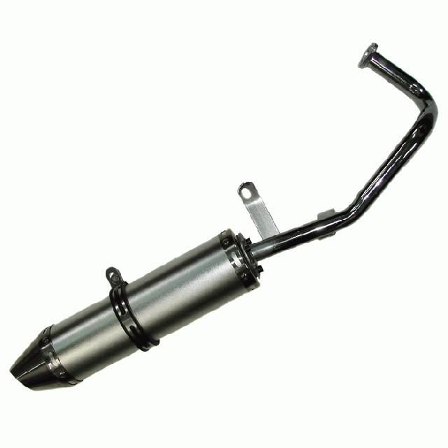 Tłumik Power Force Tuning Gy6 4t Tune-Ex Srebrny Tut000308 - zdjęcie 3
