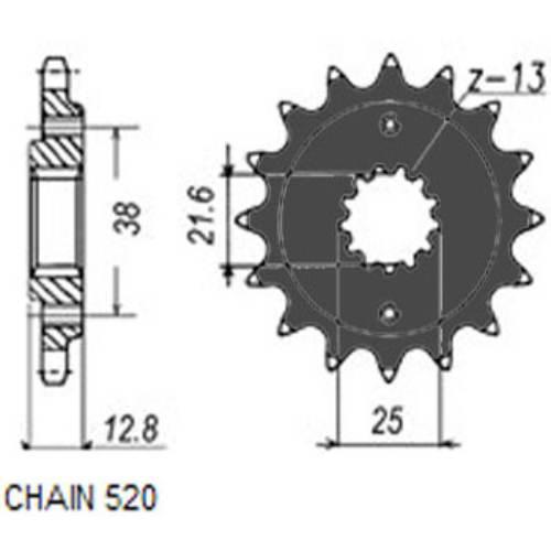 Zębatka Napędowa Sunstar Sunf359-16 | SUNF359-16